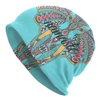 Hint Tanrı Tanrıçası Aşk Spor Şapka Hintçe Fil Kaput Şapka Skullies Beanies Caps