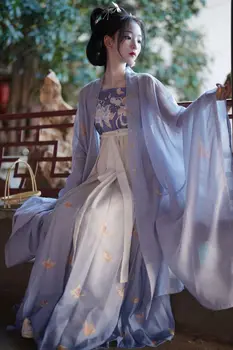 Çin antik Hanfu kadın karnaval peri Cosplay kostüm dans elbise parti Hanfu kadın artı boyutu çin tarzı elbise hanfu