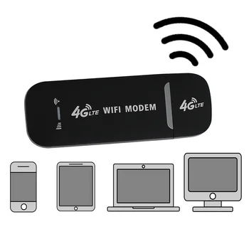 4G LTE USB Modem Dongle 150Mbps Unlocked WiFi kablosuz ağ Adaptörü Dizüstü PC için Ağ Kartı Kilidi WiFi Hotspot Yönlendirici