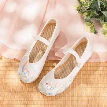 BCEBYL 2023 Yaz Yeni moda ayakkabılar kadın Sığ Düğme Düz Taban Ayakkabı oymak Ayak Yürüyüş Sandalet kadın ayakkabısı