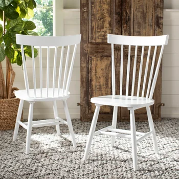 Safavieh Yemek Sandalyesi, 2'li Set, Beyaz yemek sandalyesi sandalye Modern Tarz