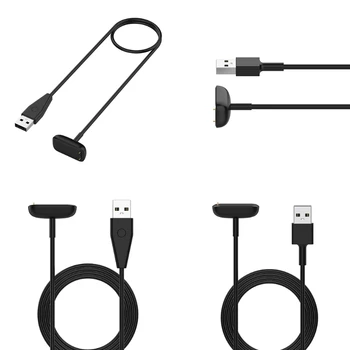 USB şarj aleti Kablosu Fitbit Şarj 5 Lüks İzci Yedek Manyetik şarj adaptörü ile Uyumlu Fit bit Şarj 5