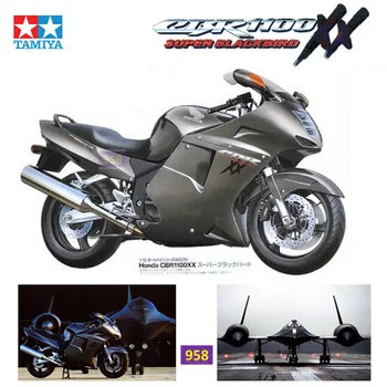 Tamiya 14070 1/12 Ölçekli Motosiklet model seti Honda CBR1100XX Süper Blackbird UCU