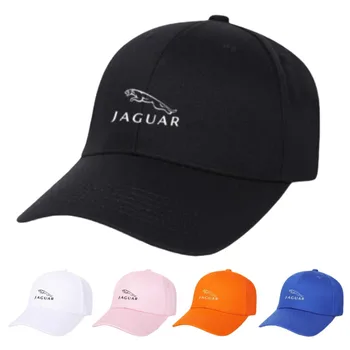 Moda Ayarlanabilir Jaguar Logosu Rahat Beyzbol Kapaklar Açık Spor Balıkçılık Koşu Snapback Erkekler Kadınlar güneş şapkası Rahat Baskı