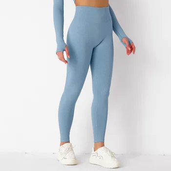 Yüksek Bel Yoga Pantolon Kadın Spor Tayt Enerji Dikişsiz Spor Tayt Egzersiz Koşu Pantolon Kadınlar İçin spor pantolon Hızlı Kuru