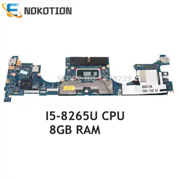 NOKOTION HP Elitebook x360 1030 G4 Laptop Anakart I5-8265U CPU 8G RAM Modeli Y0PA L70765-001 L70765-601 DAY0PAMBAF0