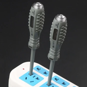 Dijital AC gerilim Dedektörleri Temassız Test Cihazı Kalem Metre 200-500V Akım Elektrik Sensörü Test Kalem Elektrikçi İçin