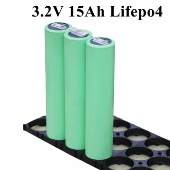 4 adet 3.2 v Lifepo4 33155 Hücre 15ah Pil Yüksek Oranlı Bateria Dıy Paketi için Litio 12v Güç Araçları Ebike Bisiklet