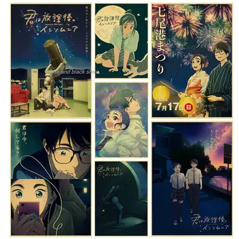 Japon animesi Insomniacs Okul Sonrası Posteri Kraft Kağıt sanat resmi Ev Kahve Bar Ev Serin Dekorasyon Hediye duvar tablosu