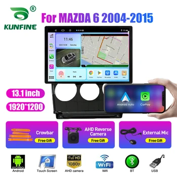 13.1 inç Araba Radyo MAZDA 6 2004-2015 İçin araç DVD oynatıcı GPS Navigasyon Stereo Carplay 2 Din Merkezi Multimedya Android Otomatik