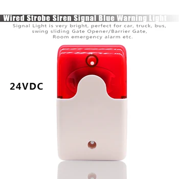 24v / 12V DC Gösterge ışığı sinyal ışığı Yanıp Sönen uyarı Kırmızı LED lamba güvenlik alarmı