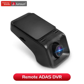 Junsun S700 ADAS Araba Dvr Full HD Çizgi Kam Kamera LDWS Otomatik Kaydedici 2023 Gizli Tip Android Multimedya oynatıcı DVD Mini DVR