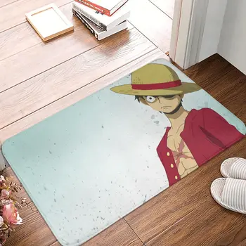 Maymun D Luffy Paspas Dikdörtgen Yumuşak Yatak Odası Mutfak Paspas Ev Halı Halı Japonya Anime Karikatür Anti kayma Banyo Paspas
