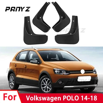 Çamurluklar Volkswagen POLO 2014-2018 İçin Çamur Flap Splash Guard Çamurluklar Ön Arka Çamurluk Oto Styline Araba Aksesuarları