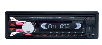 DHL veya Fedex tarafından 50 adet Bluetooth MP3 çalar araba kart makinesi elektronik Bluetooth eller serbest telefon ayrılabilir panel 1188b