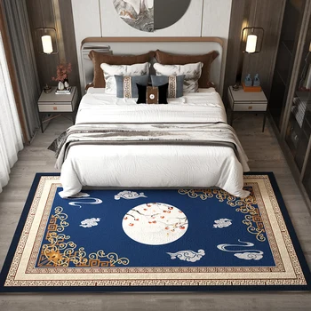 Klasik Tarzı Başucu Kilim yatak odası dekoru Halılar Oturma Odası Dekorasyon Alanı Halı kaymaz Halı Kısa Kazık Zemin Mat