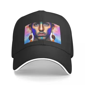 Modern Şaman beyzbol şapkası Kaput Rave Yürüyüş Şapka Şapka Kadın Erkek