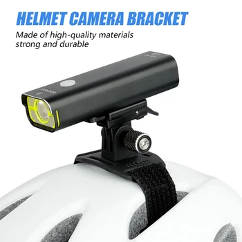 Bisiklet Ön duvar lambası Pratik Kask Adaptörü Braketi Hafif Dönüşüm Sabit GoPro Spor Kamera için