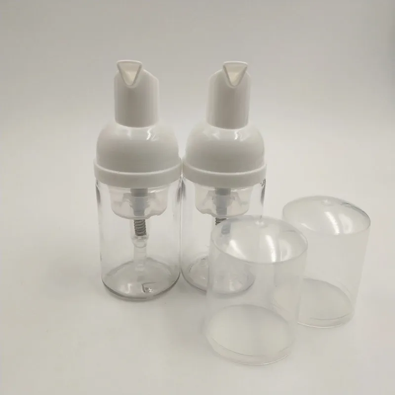 10 Adet 30ml Taşınabilir köpük şişesi Boş Pompa Şeffaf Şişe Mini köpük şişesi Köpük Sabunluk pompa şişeleri