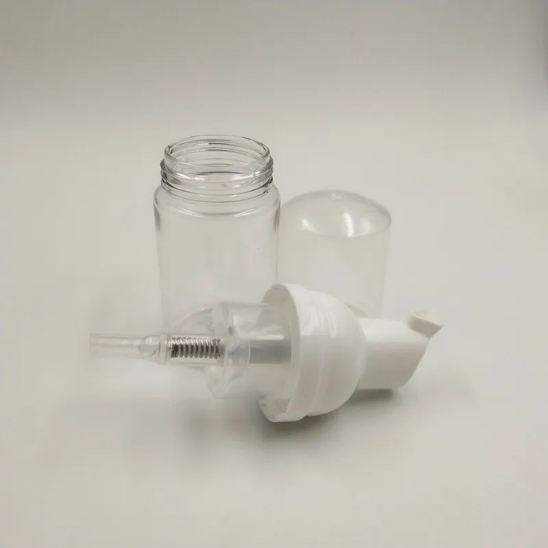 10 Adet 30ml Taşınabilir köpük şişesi Boş Pompa Şeffaf Şişe Mini köpük şişesi Köpük Sabunluk pompa şişeleri