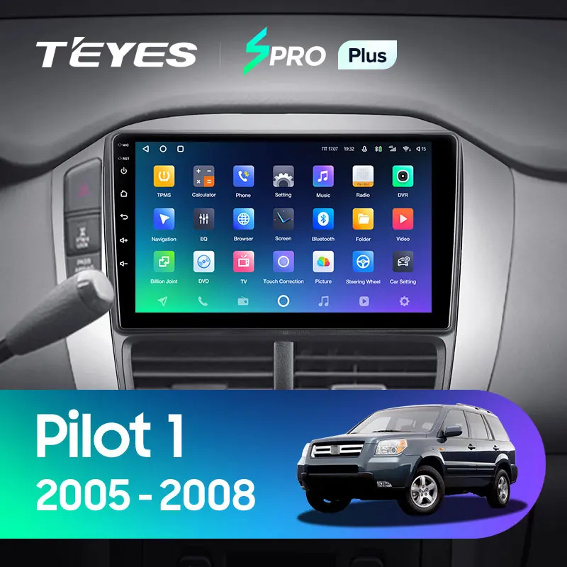 TEYES SPRO Artı Honda Pilot İçin 1 2005 - 2008 Araba Radyo Multimedya Video Oynatıcı Navigasyon GPS Android 10 Hiçbir 2din 2 din dvd