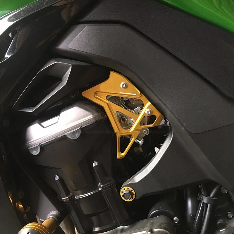 Motosiklet CNC Alüminyum Çerçeve Yakıt Enjeksiyon Enjektör Kapağı Moto Enjektör Koruyucu Güvenlik Aksesuar Kawasaki Z1000 2014-2016