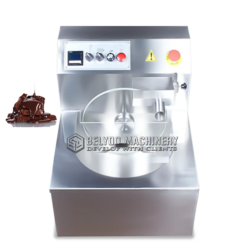 Yüksek Hızlı Otomatik Ev Sürekli Ilıman Endüstriyel Çikolata Tavlama Makinesi