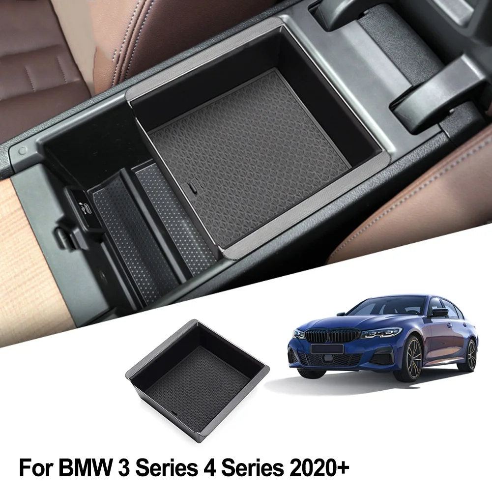 BM Araba saklama kutusu BMW 3 Serisi İçin G20 / G21 19-23 Araba Aksesuarları Konsol Organizatör Yok Dayanıklı Pratik
